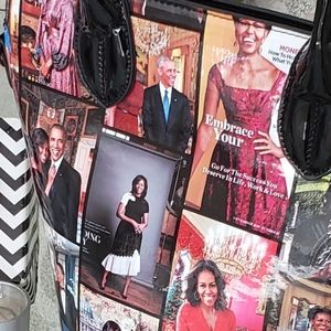 Sold..Beautiful Michelle Obama 2in1 handbag